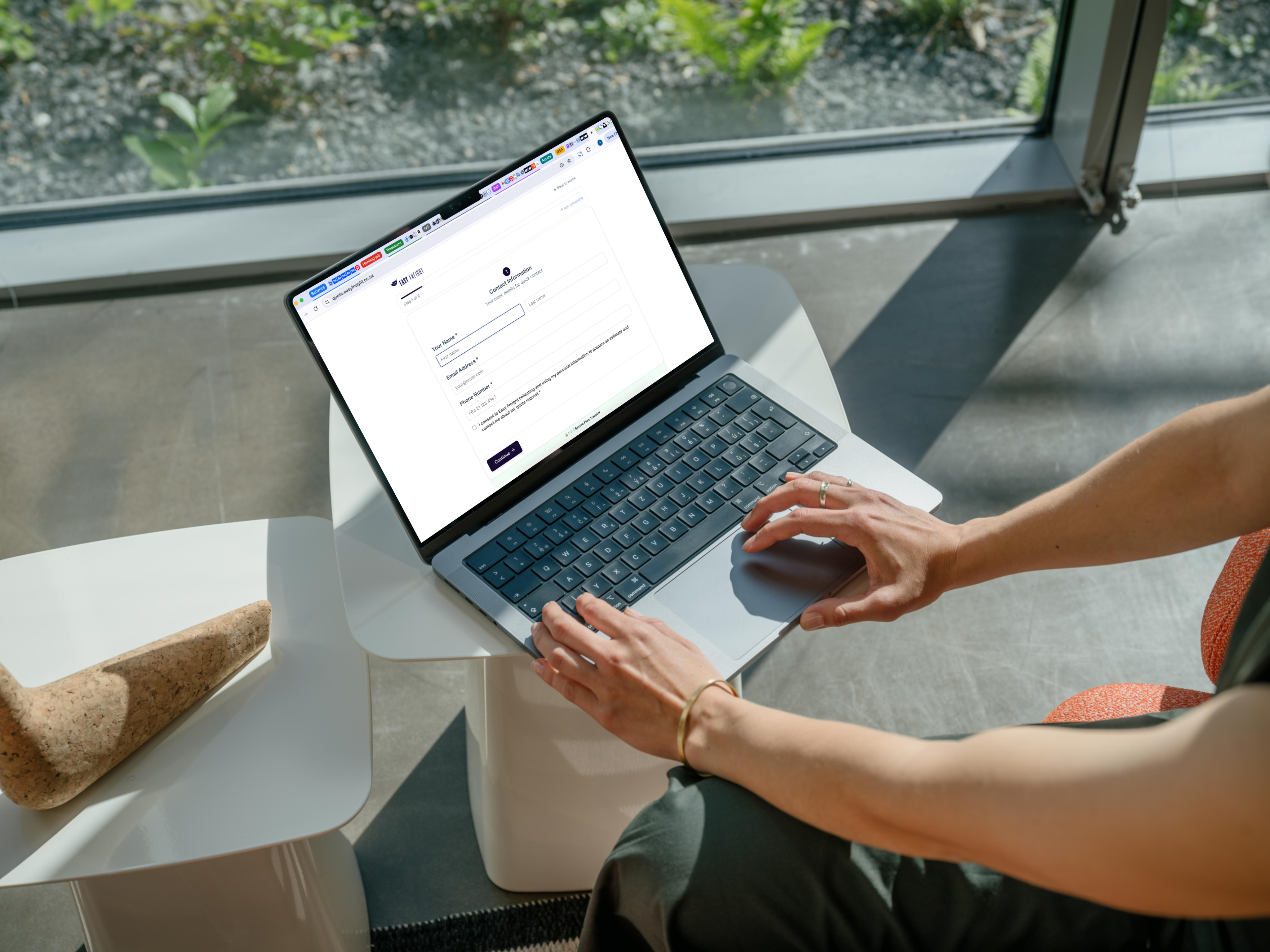 NZ freight forwarding quote process