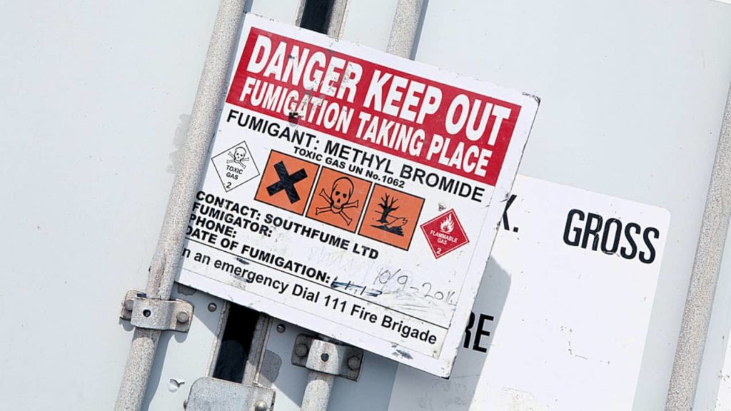 YOUR IMPORT SHIPPING CONTAINER COULD BE FULL OF TOXIC GAS
