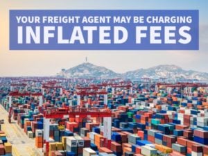 Your Freight Agent May Be Charging Inflated Fees